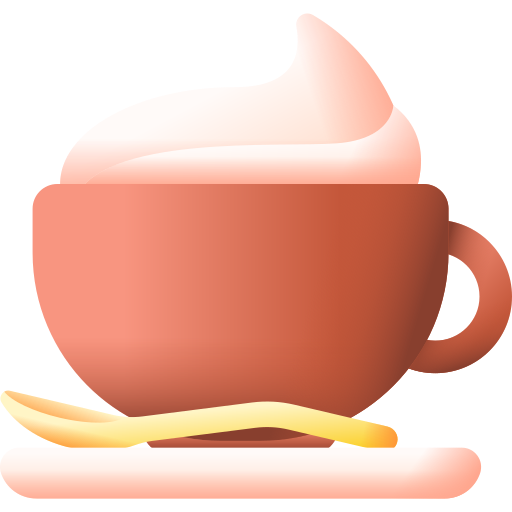 Cappuccino 3D Color icon