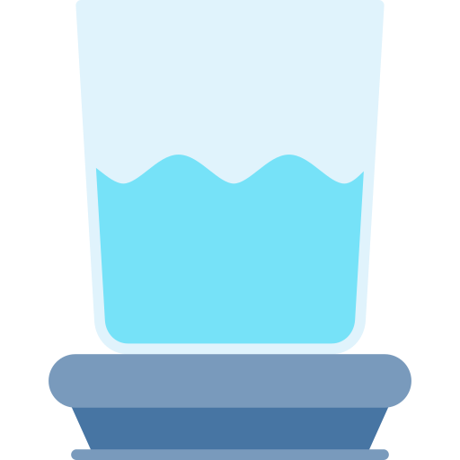 copo de água Generic color fill Ícone