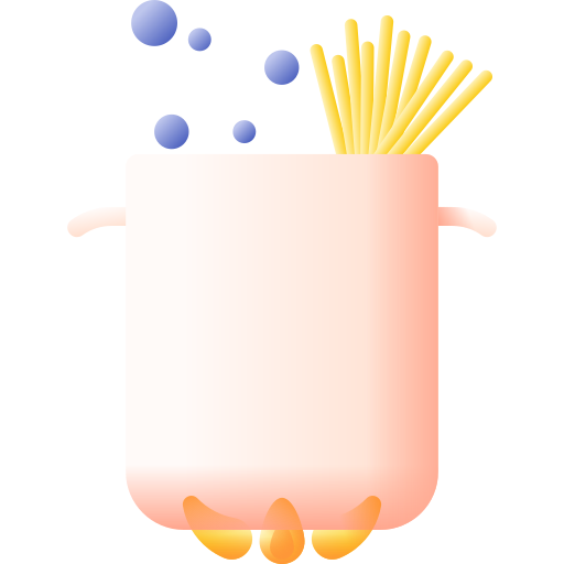 spaghetti 3D Color icona
