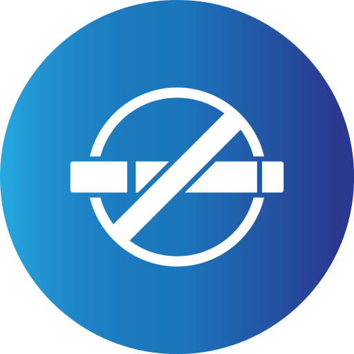 Курение запрещено Generic gradient fill иконка