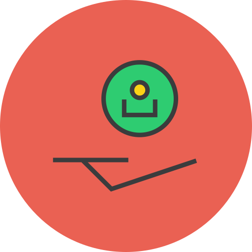 Bank Amogh Design Rounded Lineal Color icon