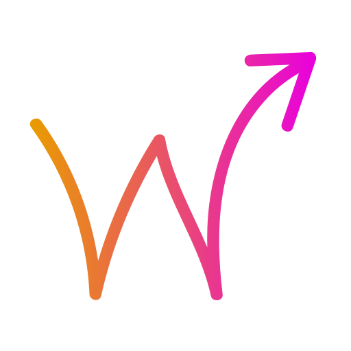 矢印 Generic gradient outline icon