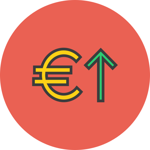Business Amogh Design Rounded Lineal Color icon