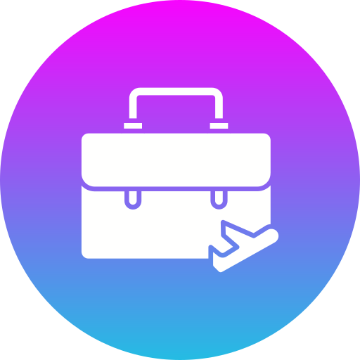 Business trip Generic gradient fill icon