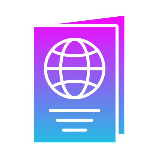 여권 Generic gradient fill icon