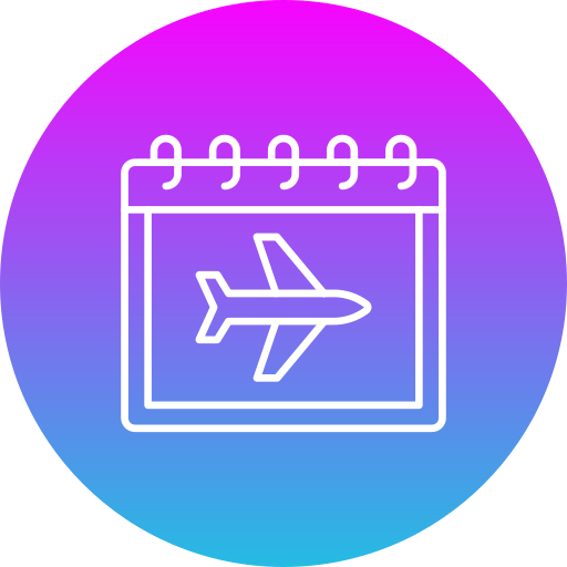 Vacation Generic gradient fill icon