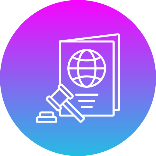 Passport Generic gradient fill icon