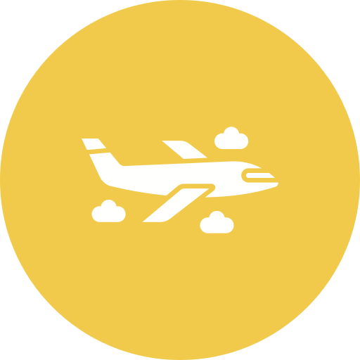 Plane Generic color fill icon