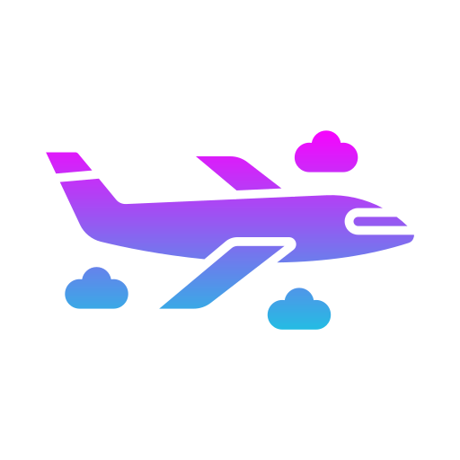 aereo Generic gradient fill icona