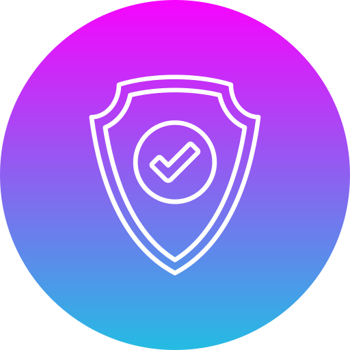 Security check Generic gradient fill icon