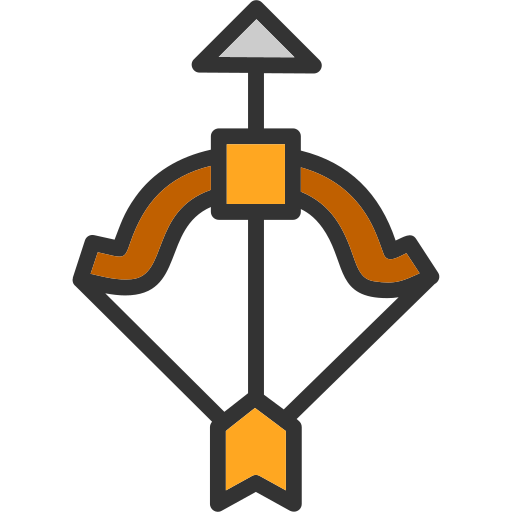 Crossbow Generic color lineal-color icon