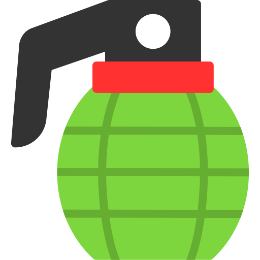 grenade Generic color fill Icône