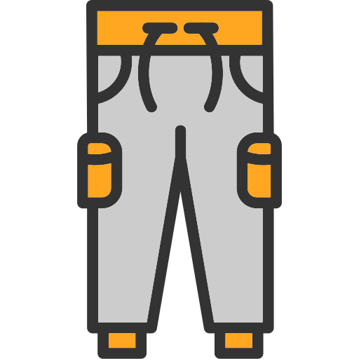 Trouser Generic color lineal-color icon