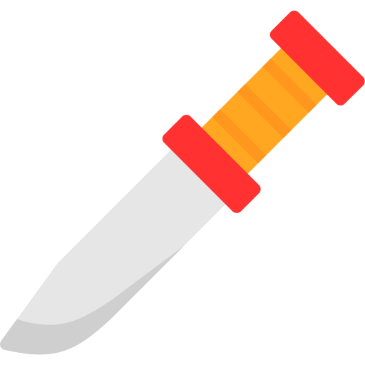 miecz sprężynowy Generic color fill ikona