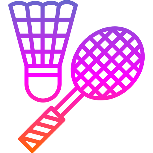 badminton Generic gradient outline ikona