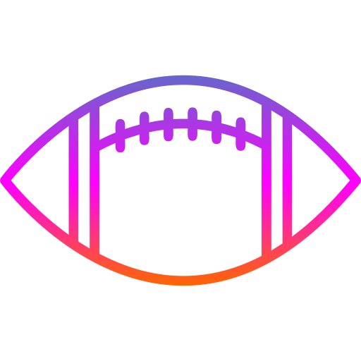 アメリカンフットボール Generic gradient outline icon
