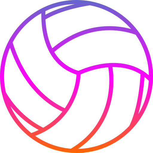 Волейбол Generic gradient outline иконка