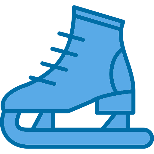 Ice skating Generic color lineal-color icon
