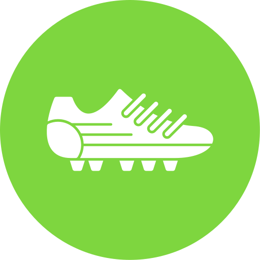 scarpe da calcio Generic color fill icona