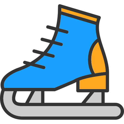 patinage sur glace Generic color lineal-color Icône