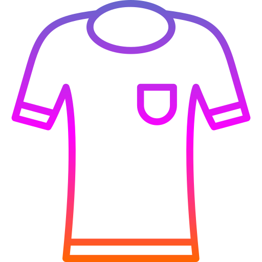 축구 셔츠 Generic gradient outline icon