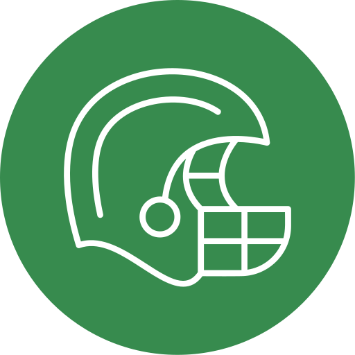 Helmet Generic color fill icon