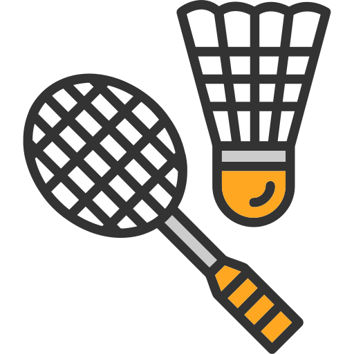 Badminton Generic color lineal-color icon