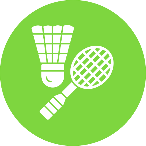 Badminton Generic color fill icon