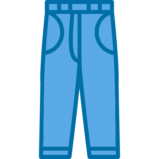 pantalones jogger Generic color lineal-color icono