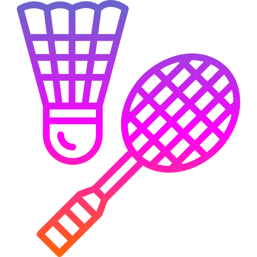 badminton Generic gradient outline ikona