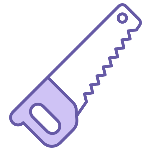 Hand saw Generic color lineal-color icon