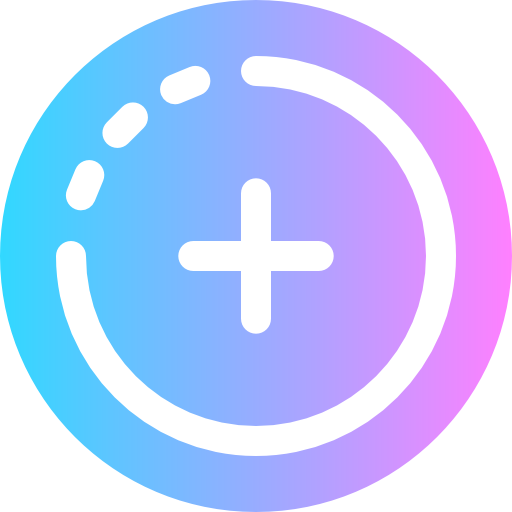 botón Super Basic Rounded Circular icono