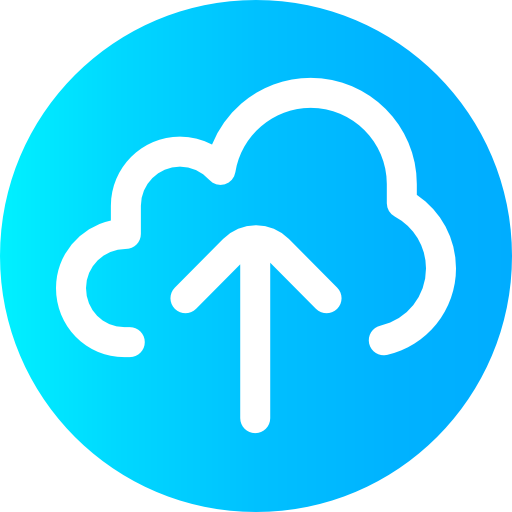 cloud computing Super Basic Omission Circular icon