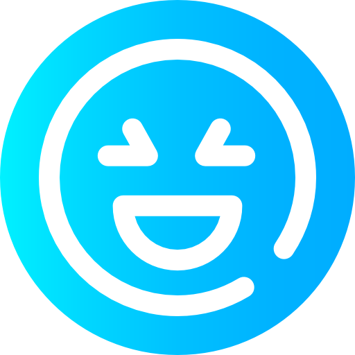 笑顔 Super Basic Omission Circular icon
