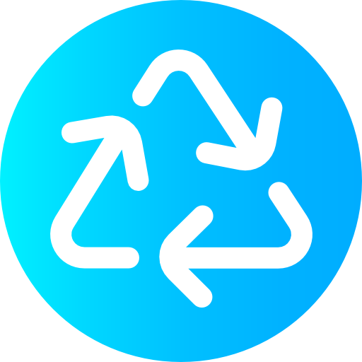 recyceln Super Basic Omission Circular icon