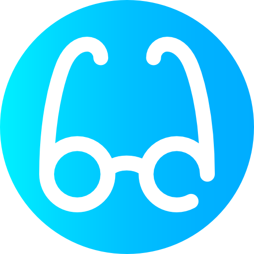 okulary Super Basic Omission Circular ikona