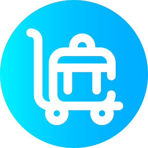 Trolley Super Basic Omission Circular icon