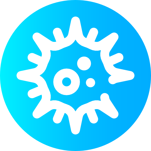 virus Super Basic Omission Circular icona
