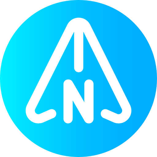 North Super Basic Omission Circular icon
