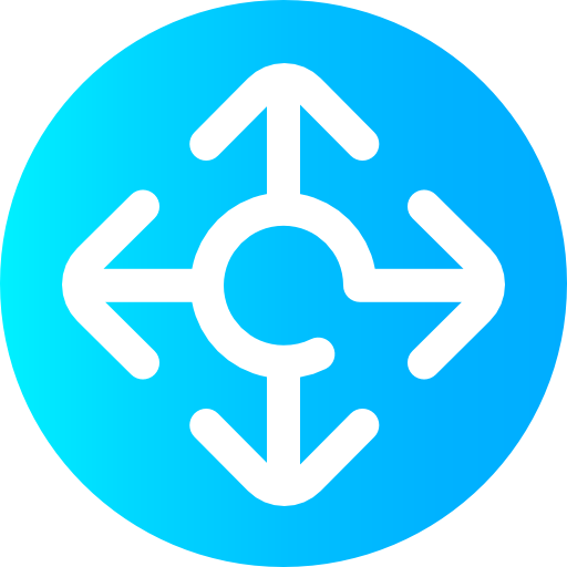 bewegung Super Basic Omission Circular icon