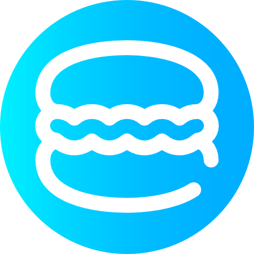 마카롱 Super Basic Omission Circular icon