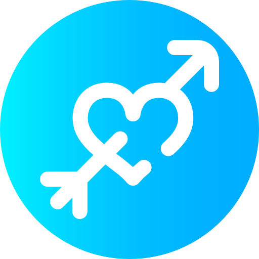 心臓 Super Basic Omission Circular icon