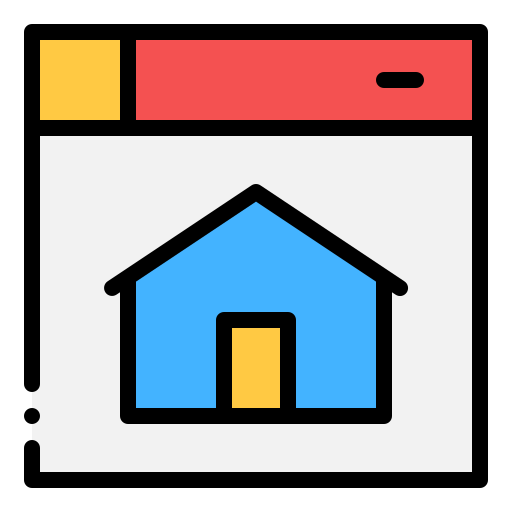 Домашняя страница Generic color lineal-color иконка