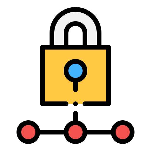 Locked Generic color lineal-color icon