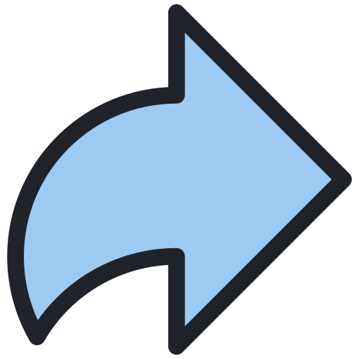 flecha derecha Generic color lineal-color icono