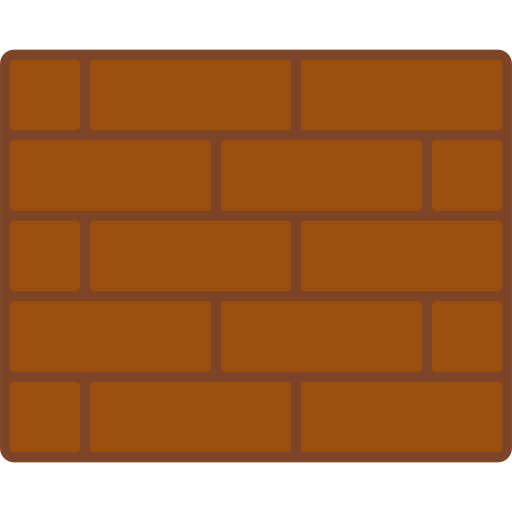 mur de briques Generic color fill Icône