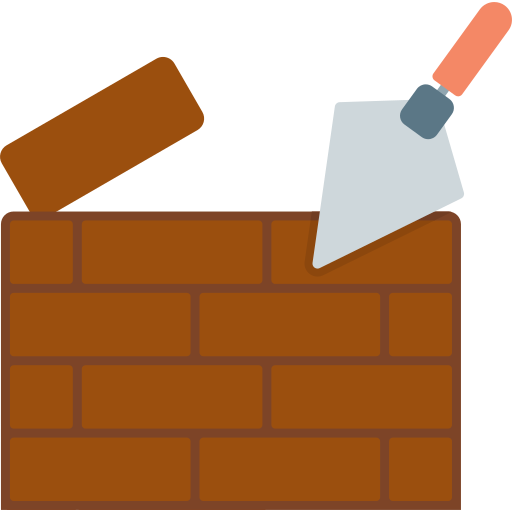 Brickwall Generic color fill icon