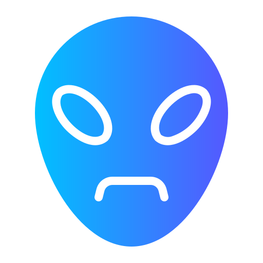 Alien Generic gradient fill icon