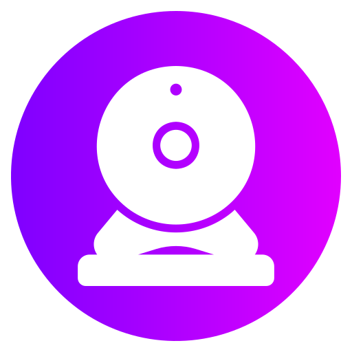 Webcam Generic gradient fill icon