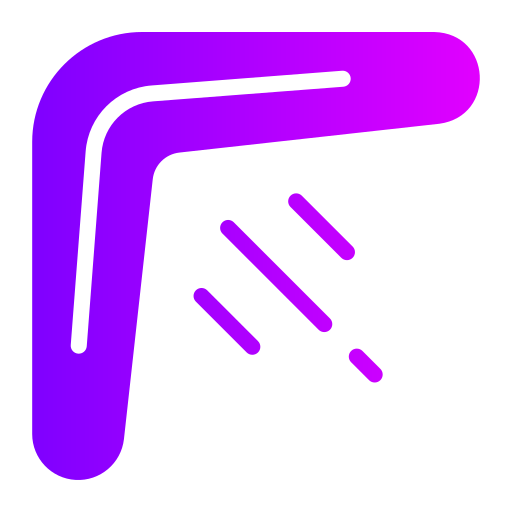 Boomerang Generic gradient fill icon